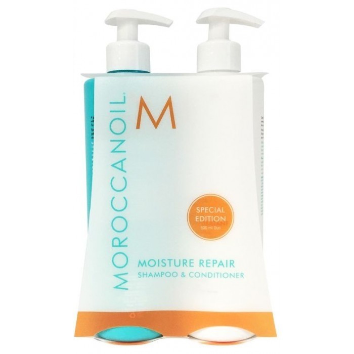 Moroccanoil | Moisture Repair DUO Shampoo 500ml & Conditioner 500ml